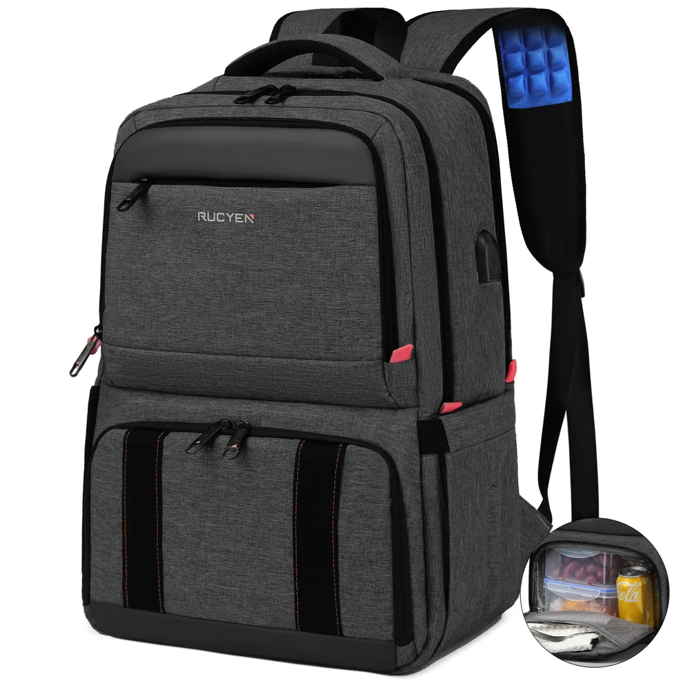 Sac à dos noir isotherme 30L – vue 1