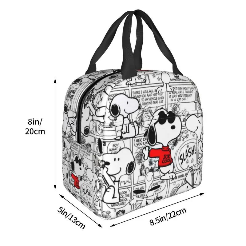 Sac isotherme Snoopys – vue 3