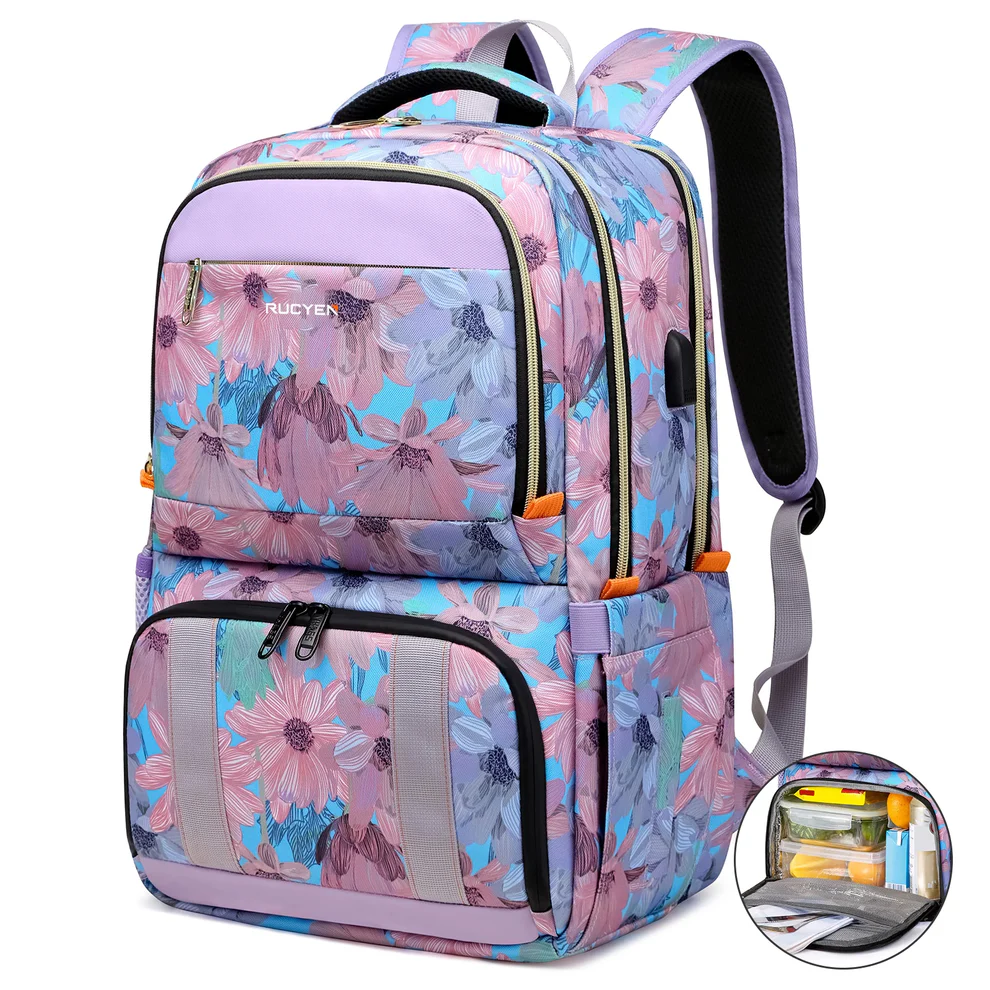 Sac à dos rose isotherme 30L – vue 1