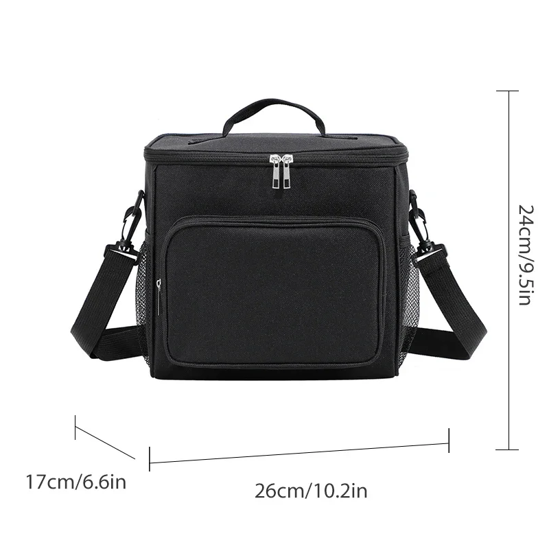 Sac isotherme repas bandoulière réglable – vue 8