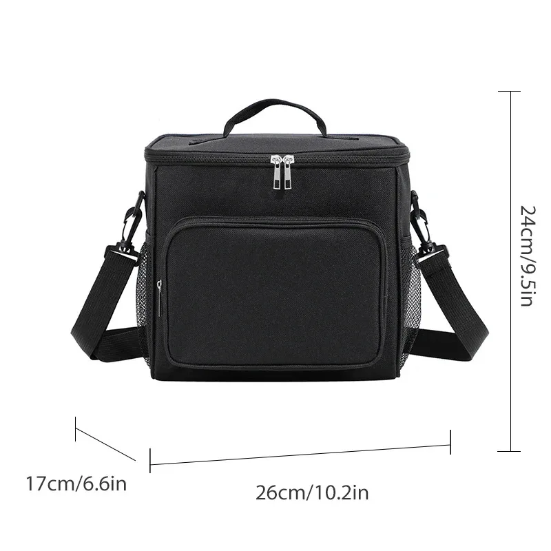Sac isotherme repas bandoulière réglable – vue 2