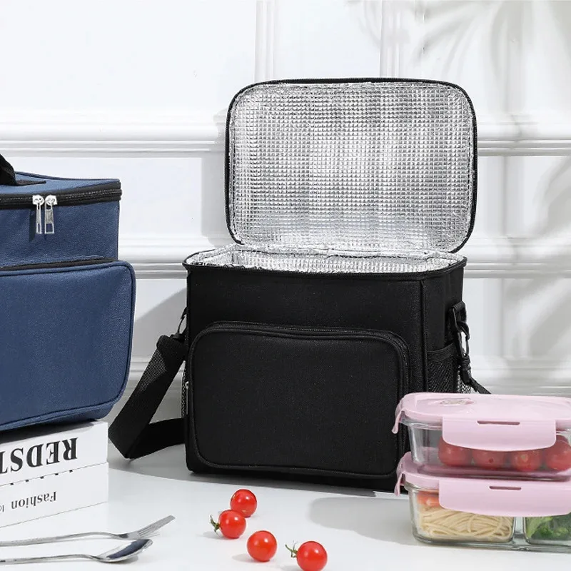 Sac isotherme repas bandoulière réglable – vue 6