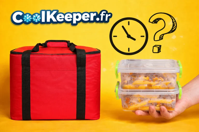 Combien de temps peut on conserver des aliments congeles dans un sac-isotherme