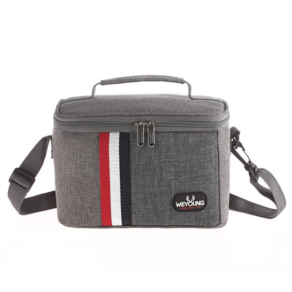 Sac isotherme repas rayé