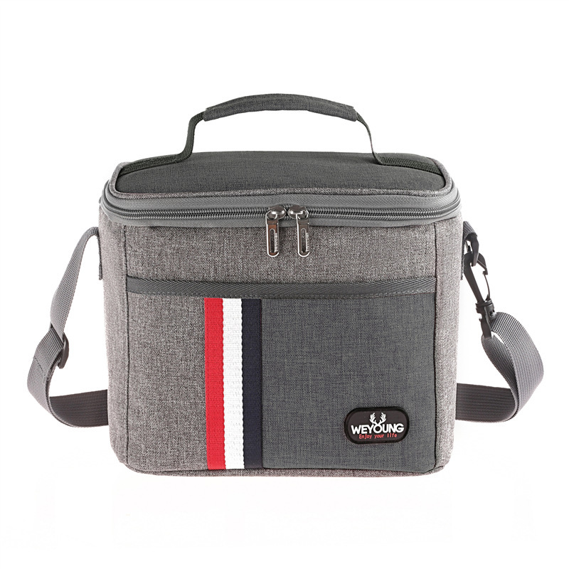 Sac isotherme repas rayé