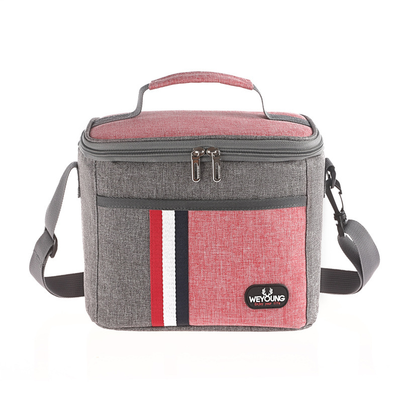 Sac isotherme repas rayé