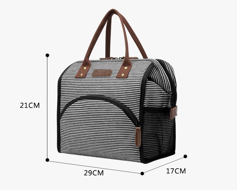 Grand sac isotherme repas – vue 3