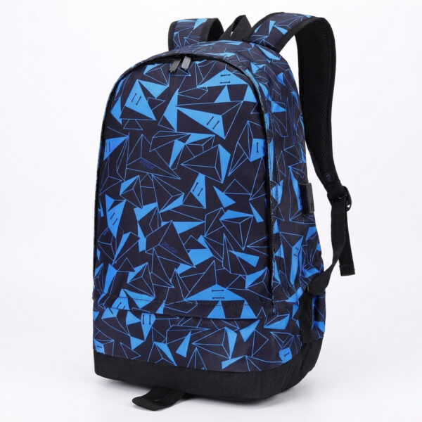 Sac à dos Oxford étudiant - photo e-commerce fond blanc