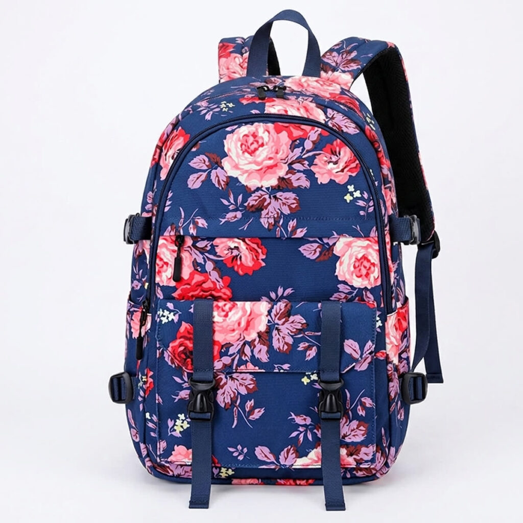 sac isotherme femme fleuri hero