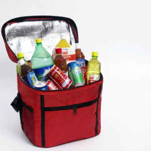 Sac isotherme pique-nique glace - photo e-commerce fond blanc