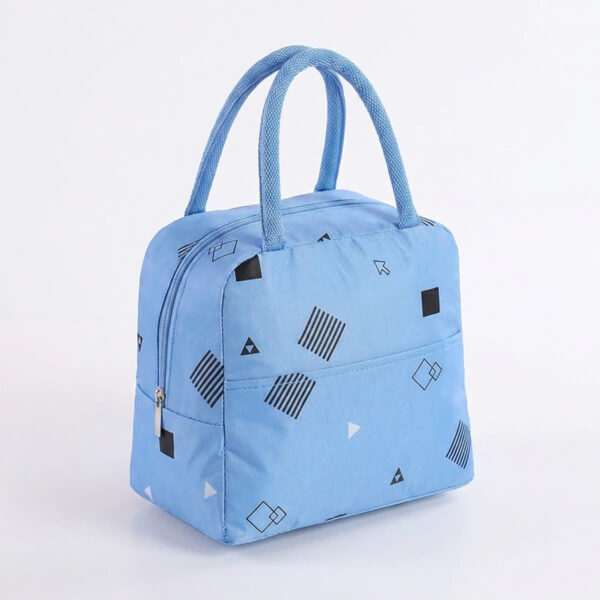 Sac isotherme repas aluminium froid - photo e-commerce fond blanc