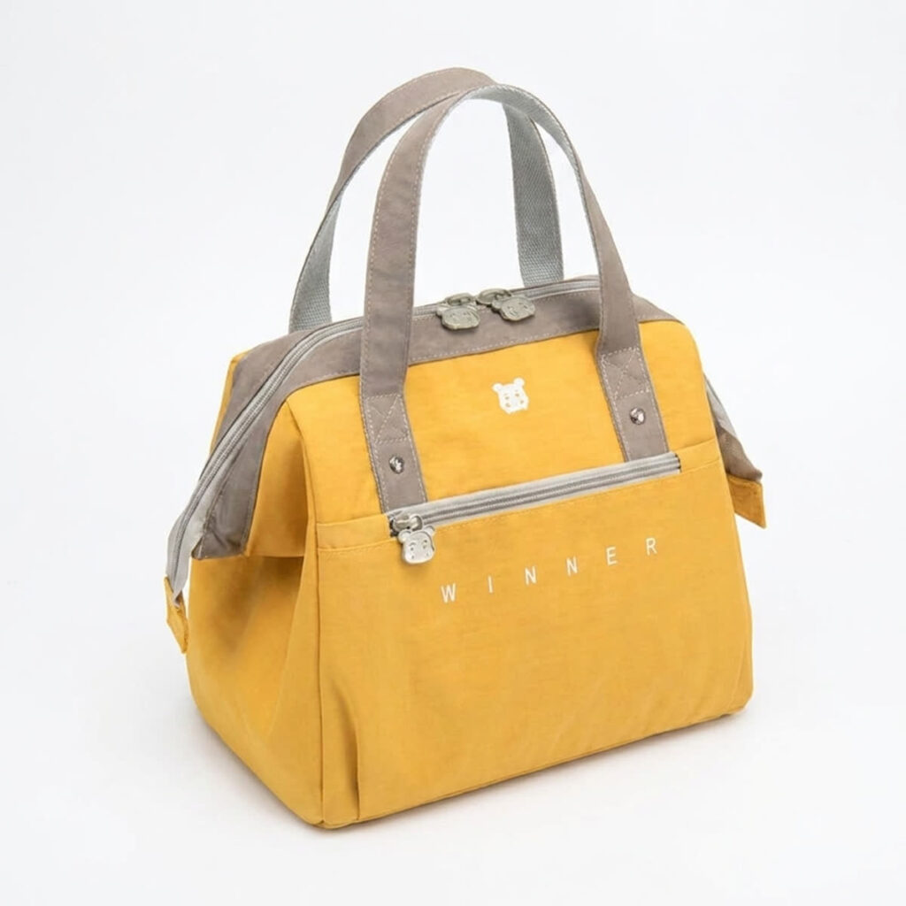 Sac isotherme repas aluminium sac à main - photo e-commerce fond blanc