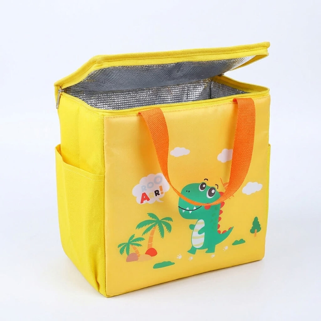 Sac isotherme repas bureau portable - photo e-commerce fond blanc