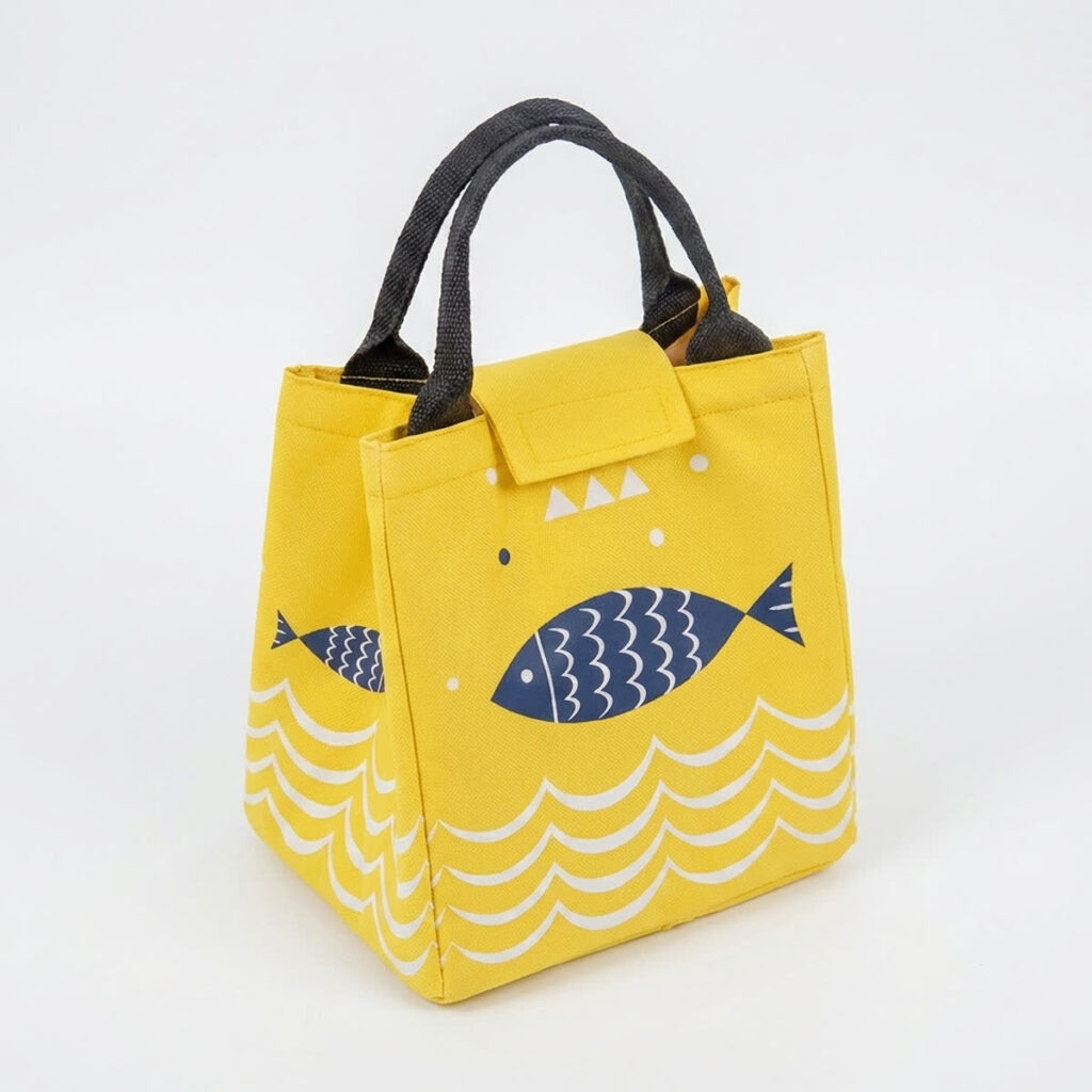 Sac isotherme repas froid renforcé - photo e-commerce fond blanc