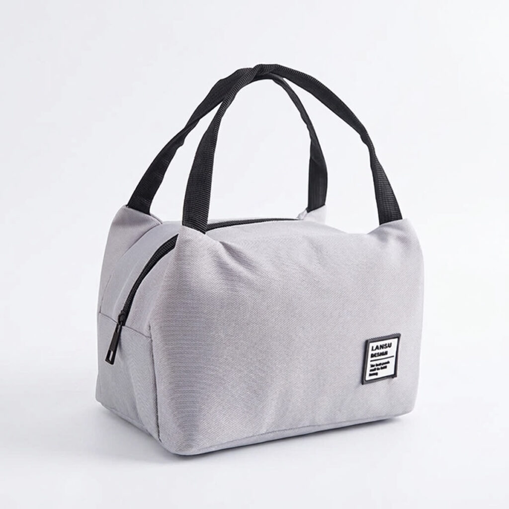 Sac isotherme repas portable - photo e-commerce fond blanc