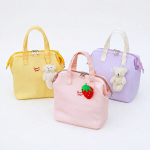 Sac isotherme tote bag repas - photo e-commerce fond blanc